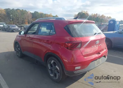 2022 Hyundai Venue Limited z USA, uszkodzony, nr VIN KMHRC8A3XNU205228